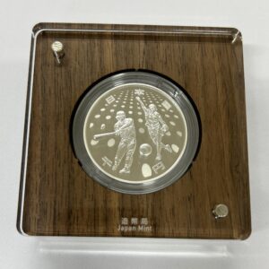 東京２０２０オリンピック千円プルーフ銀貨（２次　野球・ソフトボール）