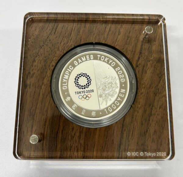 東京２０２０オリンピック千円プルーフ銀貨（４次　ボクシング） - 画像 (2)