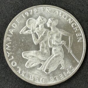 1972　ミュンヘンオリンピック　ドイツ　10マルク銀貨　各1枚　状態様々【美品～未使用】　
