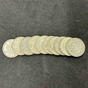 稲穂100円銀貨　並品　１０枚セット